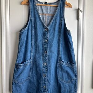 American Eagle Outfitters Classic Blue Denim Shirt